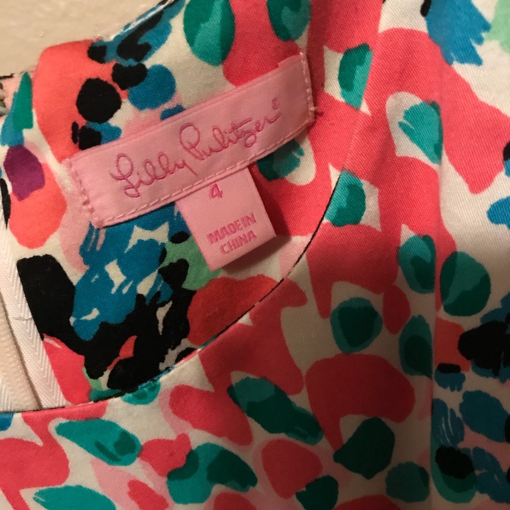Lilly Pulitzer Fit & Flare Floral Dress